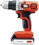 Black & Decker LDX120SB 20V MAX Lithium Ion Drill / Driver with Storage Bag