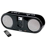SDI iHome2go IH31B - Boombox with iPod cradle - black