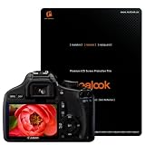 REALOOK Canon Digital Rebel T2i (EOS 550D) Premium LCD Screen Protector 2 Pack