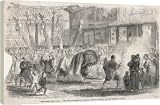 Box Canvas Print of DRAGON PROCESSION, CHINA from Mary Evans