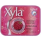 Xyla , Raspberry Dance, 100-Count Mints (Pack of 6)