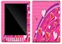 Heart Parade Design Protective Gel Skin for Amazon Kindle DX