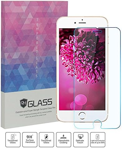 NEEBOOL® For iPhone 6 4.7'' Screen Protector 2.5D Edge Tempered Glass Protection Film, 0.3mm Anti-scratch&amp; Anti-Fingerprint Film Explosion Steel Membrane Film Protective Film (iPhone 6 4.7'')