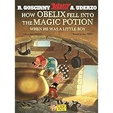 how obelix fell into the magic potion when he was a little boy asterix