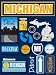 Reminisce Jet Setters Self-Adhesive Epoxy Embellishments-Michigan