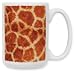 Faux Giraffe Fur 15 Oz. Ceramic Coffee Mug