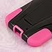 Empire MPERO IMPACT X Series Kickstand Case for Motorola Moto X - Retail Packaging - Black/Hot Pink