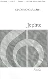 Jephte: Vocal Score score BeAt