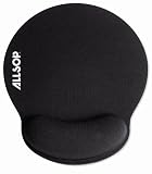Office Products : Allsop 28465 Mouse Pad Pro Memory Foam Mouse Pad (Black)