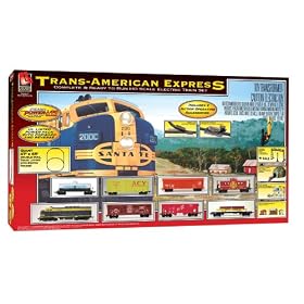Life Like Trans-American Express Electric Train Set