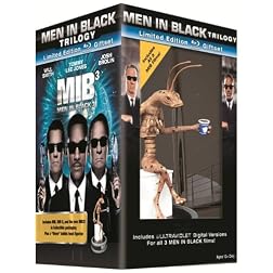 Men in Black/Men in Black 2/Men in Black 3 Giftset with Worm Figurine (Blu-ray + UltraViolet Digital Copies)