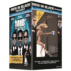 Men in Black/Men in Black 2/Men in Black 3 Giftset with Worm Figurine (Blu-ray + UltraViolet Digital Copies)