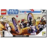 LEGO Star Wars Exclusive Limited Edition Set 2008 ComicCon Clone Wars #7670, #7654 with 4 Clone Troopers Captain Rex