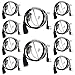 Tenq 2 Pin Covert Air Acoustic Tube Headset Earpiece 10 Pack for Kenwood Puxing Baofeng Uv-5r Uv-5ra 888s H777