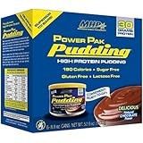 Maximum Human Performance Power Pudding Diet Supplements, Chocolate, 8.8oz - 6 Count