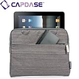CAPDASE mKeeper Sleeve Gento iPad (第3世代) / iPad 2 / iPad / au MOTOROLA XOOM 対応 Tab Device Universal Mobile Case, Grey タブレット汎用 モバイルケース, グレー MKAPIPAD-G10G