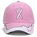 Awareness Breast Cancer Pink Ribbon Logo Hat - Hope, Believe