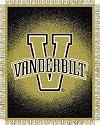 NCAA Vanderbilt Commodores Focus Series Jacquard Throw