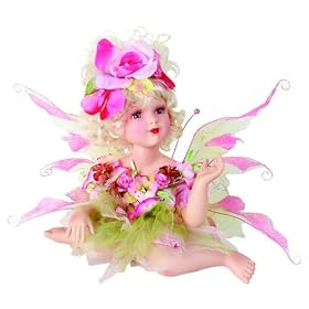 Click here to buy FAYLINN 16in Porcelain Fairy Toddler Doll ~Retired by Duck House Dolls.