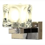 Blox I Wandleuchte Leuchtenschirm Glas chrom