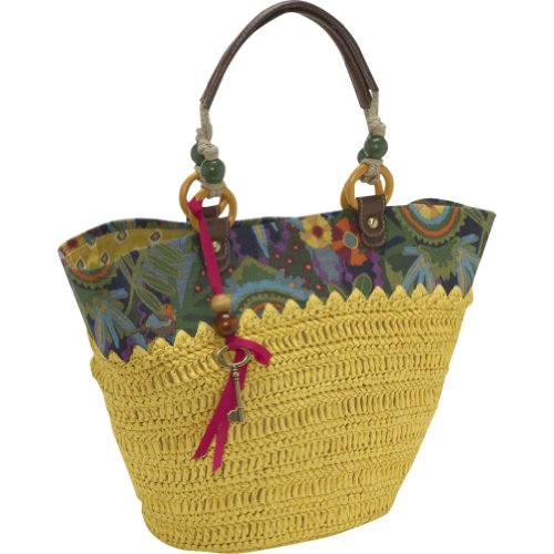 Fossil Hathaway Straw Shopper