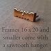 ArtToFrames 16x20 Inch Black Picture Frame, This 1.25
