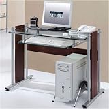 RTA-3331 Techni Mobili Glass & MDF Computer Desk
