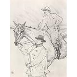IMAGE OF Henri de Toulouse-Lautrec (The jockey on the scales) Art Poster Print - 13x19