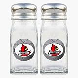 Review Bergamot  / Louisville Cardinals Basketball Shaped Logo Salt and Pepper Shaker Set