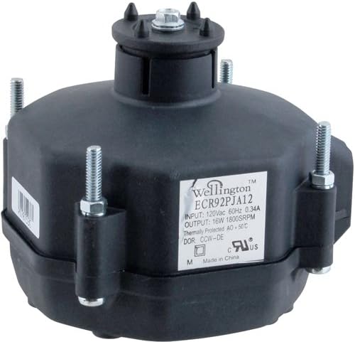 SUPERMARKET PARTS WAREHOUSE EC Motor by Wellington Replaces most shaded pole motors ECR92PJA12