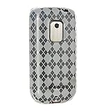 Amzer Luxe Argyle Skin Case For Sprint HTC Hero (Clear)