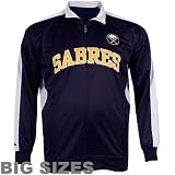 Majestic Buffalo Sabres Big & Tall Therma Base Track Jacket 3X Big