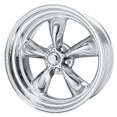 Cheap Product American Racing Vintage Torq Thrust II (Series VN505) Polished - 14 X 7 Inch Wheel