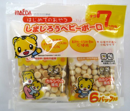 大阪前田製菓 しまじろうベビーボーロ 6P×10袋