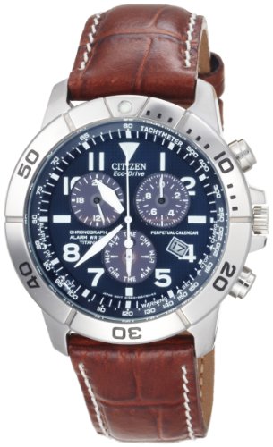 Citizen Men's BL5250-02L Eco-Drive Perpetual Calendar Chronograph Watch