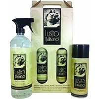 Lustro Italiano Cleaner and Polish Kit, Set of 2