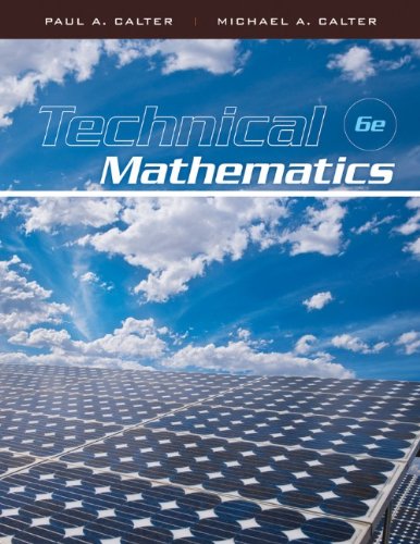technical mathematics 6th edition