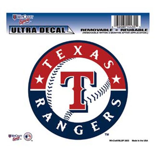 MLB Texas Rangers Multi-Use Colored Decal, 5