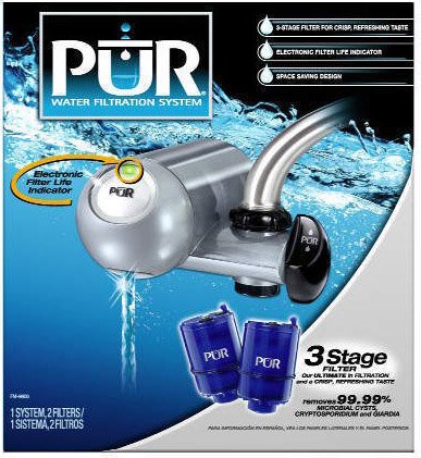 PUR Water Filtration System with Extra Filters