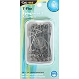 Dritz 44008 Decorating T-Pins, 2-Inch, 100-Pack