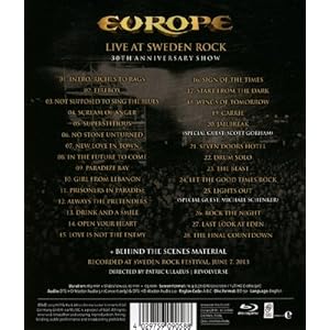 Live at Sweden Rock-30th Anniversary Show [Blu-ray]