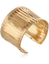 Kenneth Cole New York Gold-Tone Woven Cuff Bracelet