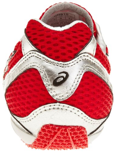 Asics Unisex Cyber Md Beijing Running Spike Fire Red/Black/Lightning GN8102690 12 UK