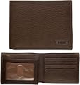 Fossil Mens Wallet - Chicago Traveler (Color: Brown)
