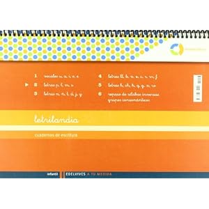 Letrilandia Lectoescritura cuaderno 2 de escritura