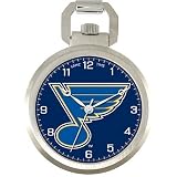 NHL Men's NHL-PW-STL Pocket Collection St. Louis Blues Pocket Watch