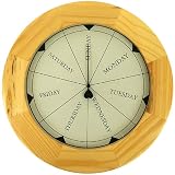Search : Premium Wood Day by Day Wall Clock