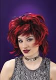 Costumes For All Occasions FW8166RB Wig Club Red Black