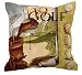 Vintage Golf Sports Decorative Throw Pillow 17" x 17"