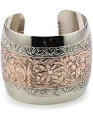 1928 Jewelry Prominence Cuff Bracelet, 7"